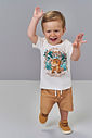 Conjunto Bebê Menino Jurassic World Camiseta Dinossauros e Bermuda Belga Conjunto Bebê Menino Jurassic World Camiseta Dinossauros e Bermuda Belga