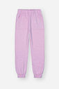 Conjunto Infantil Menina Jaqueta E Calça Glitter Lilás Mundo Cinti