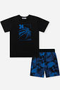 Pijama Infantil Basquete 24 Preto