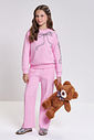 Conjunto Peluciado Infantil Menina Laço Beauty Beli.me