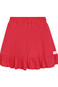 Conjunto Infantil Menina Blusa Boxy Babado E Saia-Short Rosa Cinti