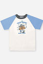 Pijama Infantil Raglan Taco Night Natural