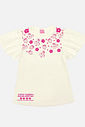 Conjunto Infantil Menina Tutti-Frutti Blusa E Calça Capri Pink Mundo Cinti