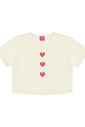 Conjunto Infantil Menina Blusa; Short E Corta Vento Strawberry Natural; Rosa E Verde Cinti