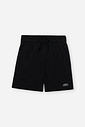 Bermuda Infantil Sportwear em Nylon Techno Touch com Cadarço Funcional PRETO