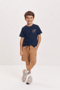 Conjunto Infantil Camaleão com Camiseta e Bermuda Belga