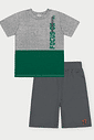 CONJ CAMISETA E BERMUDA MESC M-VD GOL/CZ C S