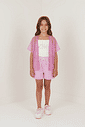 CONJ BLUSA, SHORTS E KIMONO NAT/LL CINTI/LL CINT