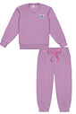Conjunto Blusão E Calça Monocromático Lilás Abrange