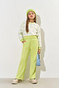 Conjunto Infantil Menina Xadrez Verde CTV