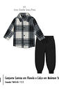 Conjunto Bebê Menino Xadrez Clássico Kippos