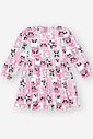 Vestido Infantil Menina Panda Rosa Mundo Cinti