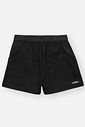 Short Infantil Menina Glitter Preto CTV