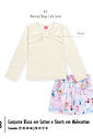 Conjunto Menina Laço Princesas Cinti Mundo Cinti