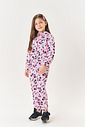 Conjunto Infantil Menina Jaqueta E Calça Panda Rosa Mundo Cinti