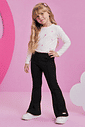 Calça Wide Leg Infantil Menina Mundo Cinti