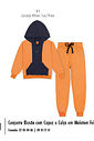 Conjunto Felpado Infantil Menino Sun Energy Kippos