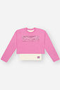 Blusa Infantil Menina com Sobreposição Future Rosa CTV