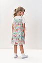 Vestido Menina Frutas com Pulseira Off White Mundo Cinti