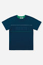 Camiseta Infantil Menino Divertto em Meia Malha Marinho