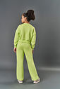 Conjunto Infantil Menina Trend Bordado Verde CTV