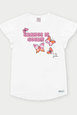 CONJ BLUSA E CAPRI BRANCO/LJ NECTARINE