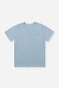Conjunto Infantil Camiseta Malha Eco Nege e Bermuda de Linho Marinho