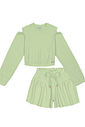 CONJ BLUSA E SHORTS VD PARADISE/VD PARAD