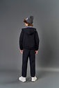 Jaqueta Infantil Menino Com Pelo Preto CTV