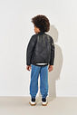 Jaqueta Infantil Menino Matelassê Preto CTV