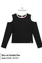 Blusa Glow Infantil Menina com Recorte Ombros Beli.me