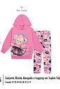 Conjunto Menina Ursa SMILE Total Print Mundo Cinti