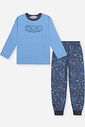 Pijama de Inverno Infantil Menino Futebol Divertto