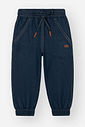 Calça Infantil Divertto Casual em Molecotton Denim com Elastano AZUL MARINHO