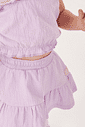 CONJ BLUSA E SAIA/SHORTS LL BRUMA/LL BRUMA
