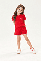 Conjunto Infantil Blusa Cherry Lady e Shorts Vermelho Conjunto Infantil Blusa Cherry Lady e Shorts Vermelho
