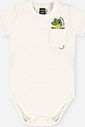 Conjunto Bebê Menino Body Lagarto e Bermuda Listrada Flour