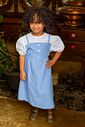 Vestido Infantil Menina Estrelas Azul Cinti