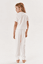 PIJAMA BLUSA E CALCA NATURAL/NATURAL