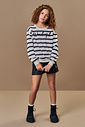 Conjunto Listrado Infantil Menina Wonderful Beli.me