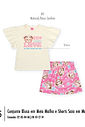 Conjunto Infantil Menina Ursa SPREAD LOVE Mundo Cinti