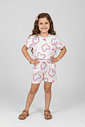 Conjunto Menina Borboletas Lilás Abrange