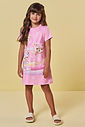 Camisola Infantil Ursinhas Good Night Rosa