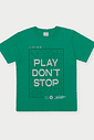 Conjunto Infantil Menino Play Don't Stop Verde Abrange