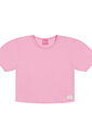 Conjunto Infantil Menina Blusa Cropped E Saia Em Tule Rosa Cinti Conjunto Infantil Menina Blusa Cropped E Saia Em Tule Rosa Cinti