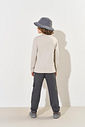 Camiseta Infantil Menino Stay Comfy Cinza CTV