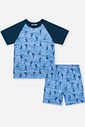 Pijama Infantil Raglan Veleiros Mist