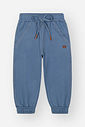 Calça Infantil Divertto Casual em Molecotton Denim com Elastano AZUL JEANS MEDIO