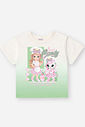 Conjunto Bebê Menina Blusa Sweet Candy e Short-Saia Cidra