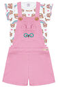 CONJ BLUSA E JARDINEIRA RS PLIE /RS BARBIE